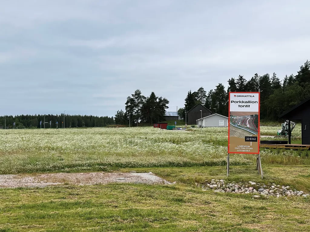 Ensimmäiset kaupat Porkkallion alennustonteista ovat käsillä.